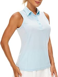 Женская Поло рубашка Casei Sleeveless Golf UPF 50+ Быстрое высыхание Casei