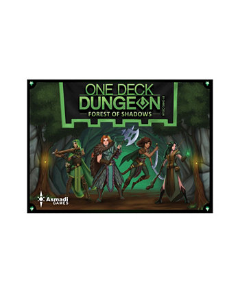 Настольная игра Asmadi Games One Deck Dungeon — Forest of Shadows, 118 предметов Flat River Group