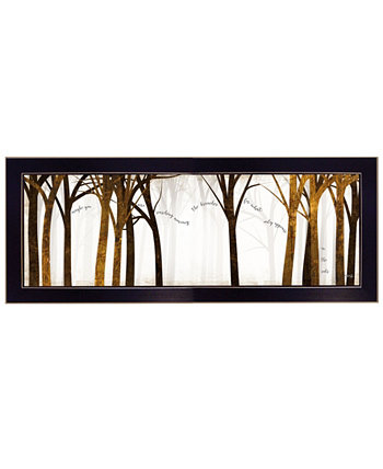 Марла Рэй «В корнях», настенные картины с принтом, готовые к развешиванию, черная рамка, 20 "x 8" Trendy Décor 4U