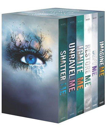 Бокс-сет из 6 книг серии Shatter Me: Shatter Me, Unravel Me, Ignite Me, Restore Me, Defy Me, Imagine Me автора Тахере Мафи Barnes & Noble