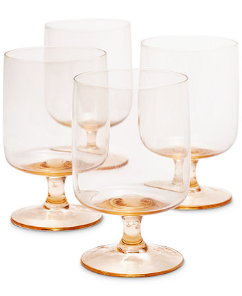 Stackable Short Stem Wine Glasses, Set of 4, Created for Macy's Oake
