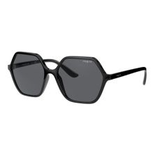 Женские солнцезащитные очки Vogue Eyewear Hailey Bieber Collection 55 мм неправильной формы Vogue