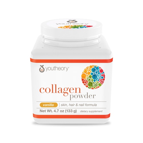 Youtheory Collagen Powder Vanilla -- 4,7 унции Youtheory