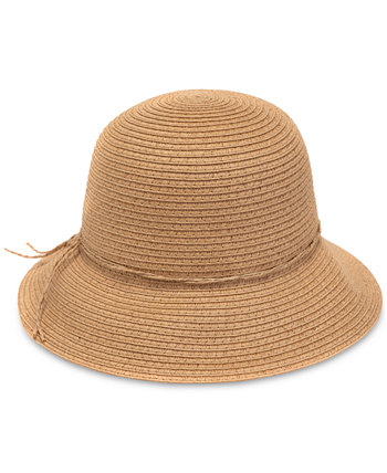 Женская складная соломенная шляпа-клош, созданная для Macy's Style & Co
