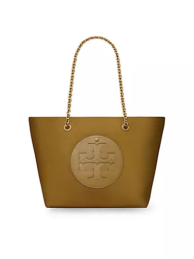 Сумка-торба Ella из нейлона с цепочками и магнитной застежкой Tory Burch