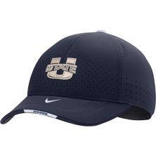 Мужская темно-синяя кепка Nike Utah State Aggies 2022 Sideline Classic99 Swoosh Performance Flex. Nike