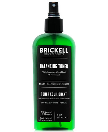 Brickell Men's Products Balancing Toner, 8 унций. Brickell Mens Products