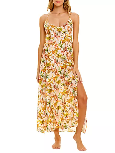 Summer Soirée Frida Pegasus Maxi Dress The Lazy Poet