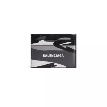 Чехол для банковских карт с камуфляжным принтом Balenciaga