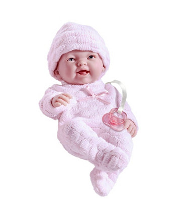 Розовый наряд для куклы Mini La для новорожденных 9,5 "Real Girl Baby Doll JC Toys