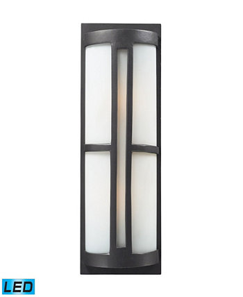 2- Светильник для наружного освещения из графита - светодиод, 800 люмен (всего 1600 люмен) с полным диапазоном затемнения Macy's