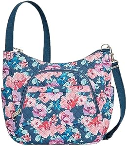 Travelon Anti-theft Classic Crossbody Bucket Bag Travelon