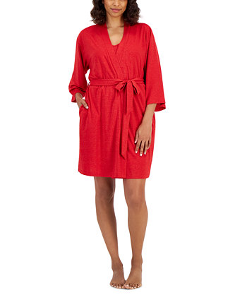 Женские 2 шт. Комплект блестящего халата и сорочки, созданный для Macy's I.N.C. International Concepts