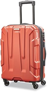 Samsonite Centric Hardside Expandable Luggage with Spinner Wheels, Black, 3-Piece Set (20/24/28) Samsonite