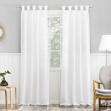 No. 918 Hathaway Semi-Sheer Twist Tab Top 1 Curtain Panel No. 918