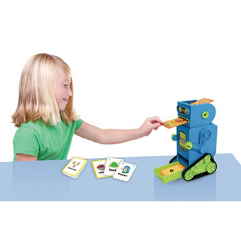 Flashbot Flash Card Robot Includes 20 Demonstration Flash Cards Junior Learning