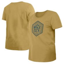 Женская футболка New Era Tan Charlotte Hornets 2023/24 City Edition New Era x Staple