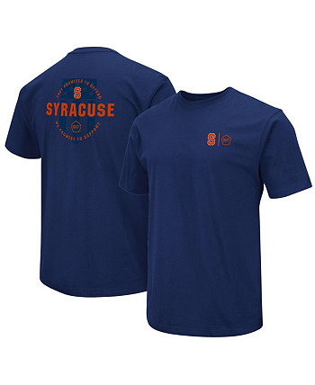 Мужская темно-синяя футболка Syracuse Orange OHT в военном стиле с благодарностью Colosseum