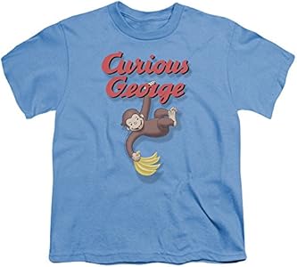 Curious George Hangin Out Unisex Youth T Shirt Trevco