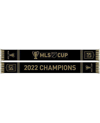 Men's and Women's LAFC 2022 MLS Cup Champions Team Color Scarf Ruffneck Scarves