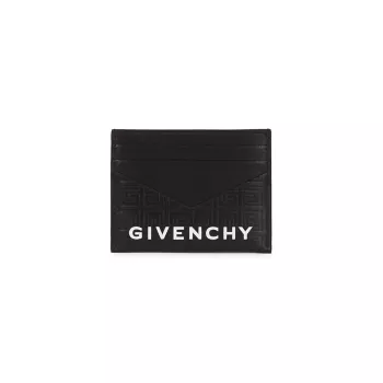 Кожаный картхолдер G-Cut Givenchy