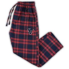 Men's Concepts Sport Navy/Red Houston Texans Big & Tall Ultimate Sleep Pant Unbranded