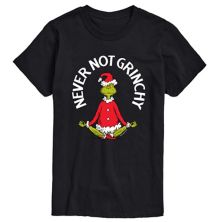 Big & Tall Never The Not Grinchy Tee License