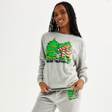 Пуловер с круглым вырезом для юниоров MTV Holiday с графическим рисунком Licensed Character