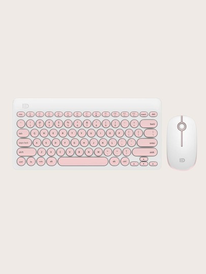 FUDE Однотонная беспроводная клавиатура и мышь, комбинированная FUDE