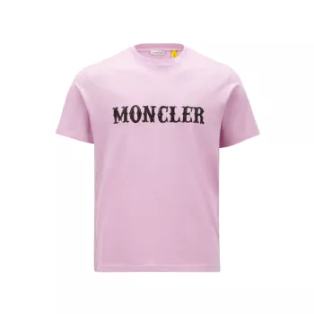 7 Moncler FRGMT Logo Cotton T-Shirt Moncler Genius