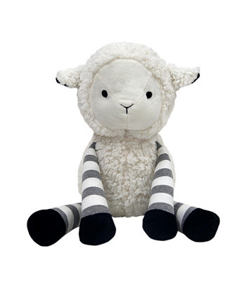 Little Sheep White/Gray Plush Lamb Stuffed Animal Toy - Ivy Lambs & Ivy