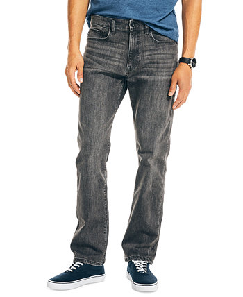 Мужская винтажная прямая эластичная джинсовая ткань Nautica