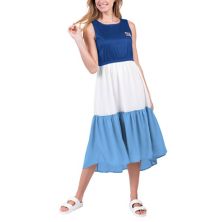 Women's G-III 4Her by Carl Banks Royal/Light Blue New York Giants 12th Inning Colorblock Dress In The Style