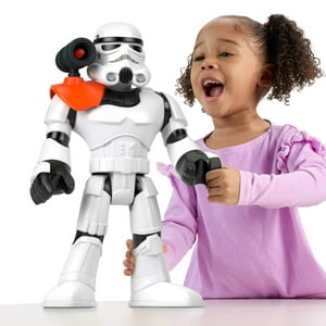 Imaginext STAR WARS Stormtrooper XXL Figure, 16+ Inch Tall Poseable Toy with Launcher Imaginext