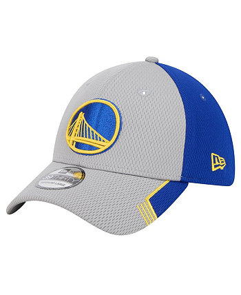 Men's Gray/Royal Golden State Warriors Active Trim 39THIRTY Flex Hat New Era