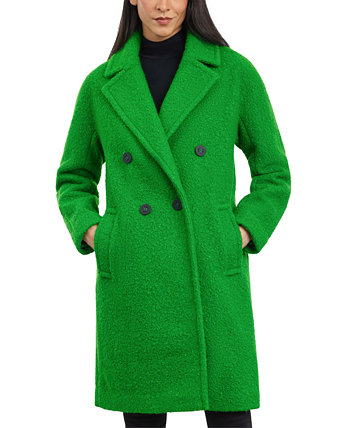 Женское двубортное пальто-ходок из букле BCBGeneration