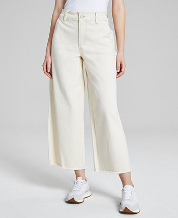 Женские укороченные брюки Mariner с бахромой, созданные для Macy's And Now This