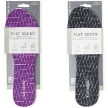 Плоские носки с принтом, 2 пары Flat Socks
