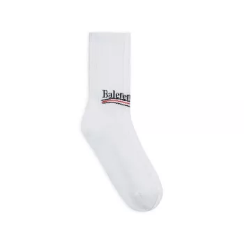 Теннисные носки для политической кампании Balenciaga