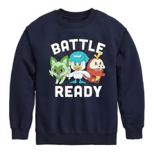 Boys 8-20 Pokemon Battle Ready Fleece Sweatshirt Pokemon