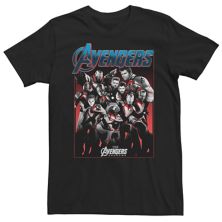 Мужская футболка Marvel Avengers Engame Group Shot Marvel