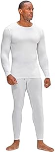 DEVOPS Men's Thermal Underwear Long Johns Set with Fleece Lined DEVOPS