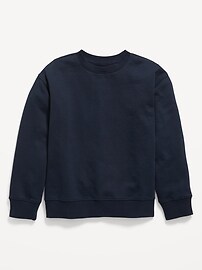 Gender-Neutral Crew-Neck Sweatshirt for Kids Old Navy