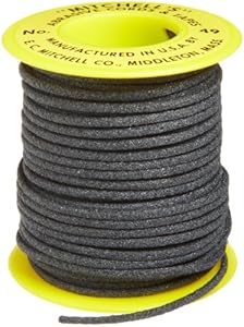 Mitchell Abrasives - 49A-25 49 Round Abrasive Cord, Aluminum Oxide 120 Grit .082" Diameter x 25 Feet Mitchell Abrasives