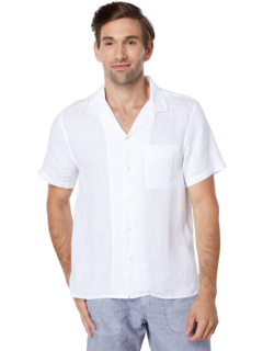 Рубашка с коротким рукавом с воротником из конопляного клуба Lucky Brand