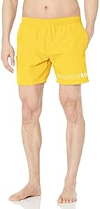 BOSS Men's Vertical Logo Swim Trunks BOSS