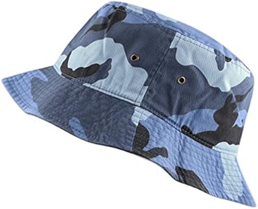 Панама The Hat Depot Bucket Hat - Унисекс, 100% хлопок и деним, UPF 50, складывающаяся летняя шляпа для путешествий и пляжа The Hat Depot