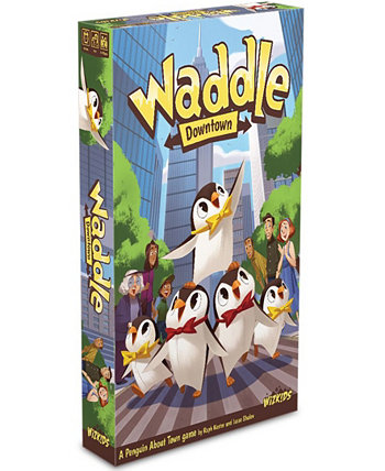 Waddle — стратегическая игра о пингвинах, WizKids, семейная игра WizKids Games