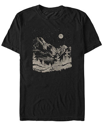 Мужская футболка с коротким рукавом Mountain Scene FIFTH SUN