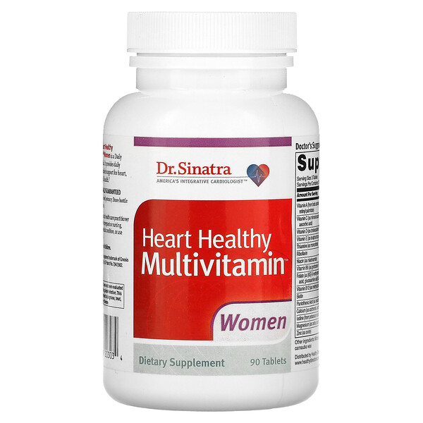 Heart Healthy Multivitamin, для женщин, 90 таблеток Dr. Sinatra